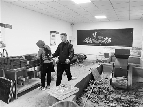 高密市昌盛泥塑农民专业合作社联合社非遗工坊(资料图)